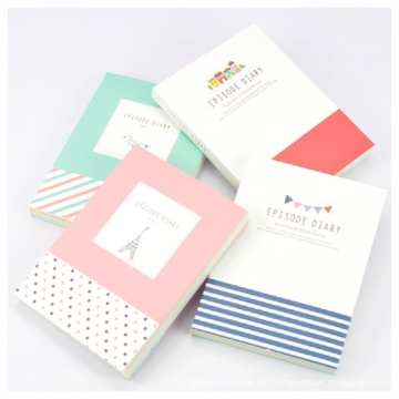 Customzied Soft Paper School Supply impresión de cuaderno Softcover